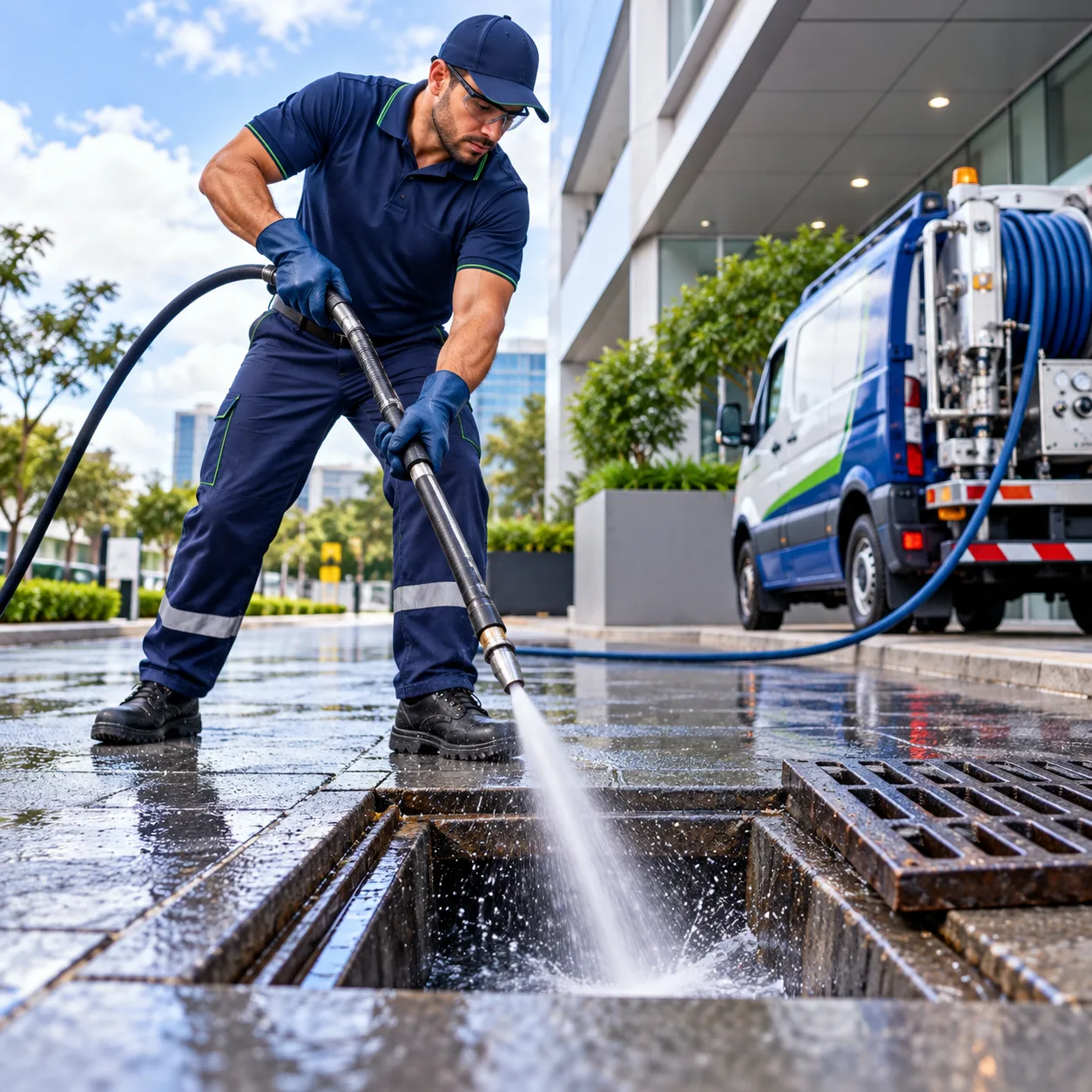 Desentupimento de Rede Pluvial