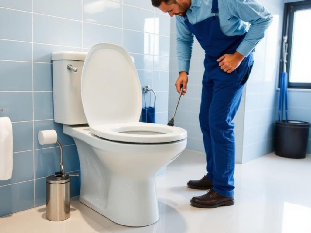 Desentupimento de vaso sanitário